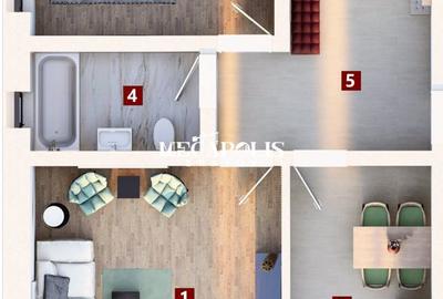 Apartament 2 Camere Decomandat/  2026/ Tva inclus - 2