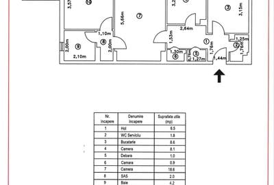 Cartier Tudor Vladimirescu-Ghencea 3 camere - 2