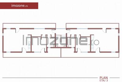 4 camere cu terasa de 22 mp, 3 bai, etaj 1/3, FINISAT MODERN,  COMISION 0% - 9