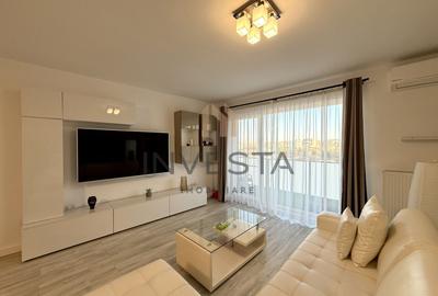 Apartament cu 3 camere semidecomandat, mobilat în Central