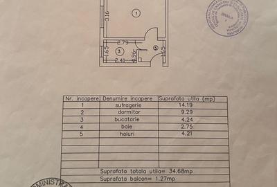 Comision ZERO - Apartament 2 camere 35mp, confort 2 Obor. Bloc N5. - 9