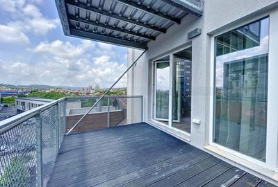 Penthouse pe 2 niveluri, 3 camere, 115 mp, garaj, zona Liberty Park - 19