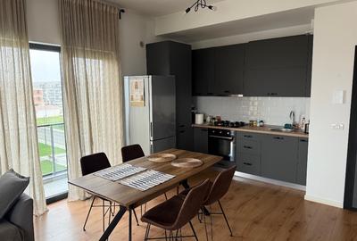 Apartament cu 2 camere semidecomandat în Tunari