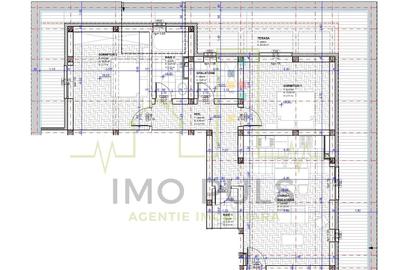 3 Camere. 2 Bai. Tersa 40 mp. Torontalului. Bloc nou. Lift. - 9
