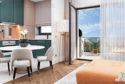 Apartament 3 camere intr-un bloc nou, modern, 71mp utili + balcon,  la 15 minute - 12