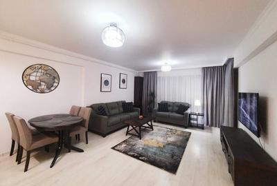 Apartament cu 2 camere semidecomandat, mobilat în Pipera