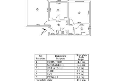 Ap. 2 decomandate Siderurgistilor, 53 mp - 7