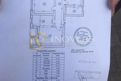 Apartament cu 4 camere decomandat, mobilat în Lujerului