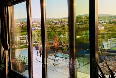 Penthouse 165mp cu terasa | 3 camere | 2 parcari acoperite | Borhanci - 1