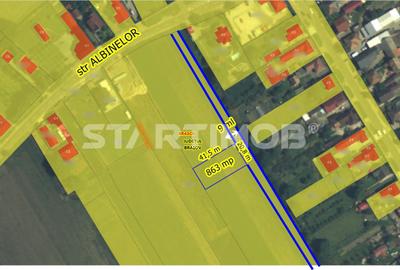 Teren intravilan construibil Stupini - 1