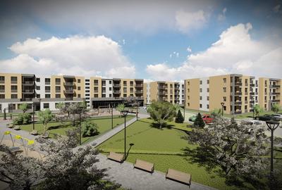 Apartament cu 3 camere decomandat în Tractorul