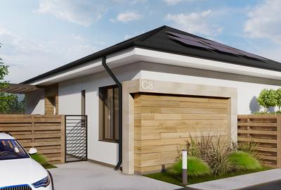 Casă individuală cu 4 camere în Tunari