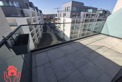 (Baneasa Shopping City-THE IVY)-3 camere mobilier ROVERE, orientare SUD, parcare - 10