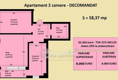 Apartament decomandat Cug Valea Adanca, bloc nou, cartier rezidential - 2