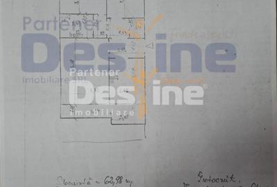 GALATA, Apartament 3 camere DECOMANDAT, 70 mp, 169.900 EURO - 9
