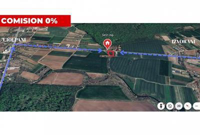Teren pentru constructie casa cu utilitati – Ciolpani, zona Izvorani - 3