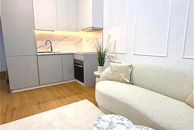 Apartament cu 2 camere semidecomandat, mobilat în Pipera