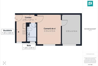 2 camere Rogerius, 33 mp, disponibil imediat - 7