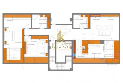 Apartament 3 camere tip Penthouse Straulesti de inchiriat - 9
