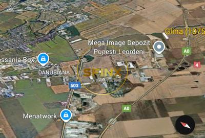 Teren intravilan Glina, Ilfov – 10750 mp, langa depozitele Megaimage, A0 - 7