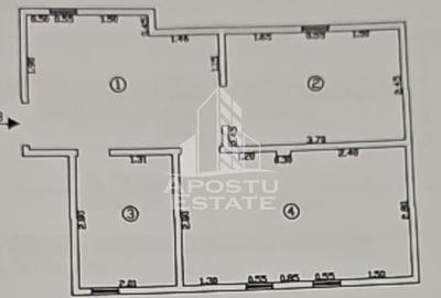 Apartament 2 camere de vanzare, centrala proprie, Freidorf, Timisoara - 8