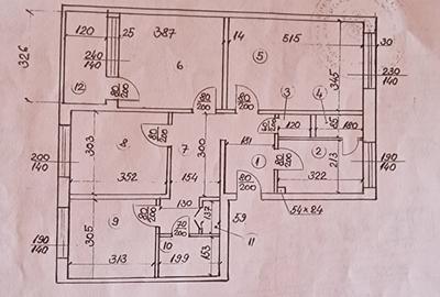 Apartament de 4 cam, suprafata 80mp, cu centrala termica, cartier Titan - 10