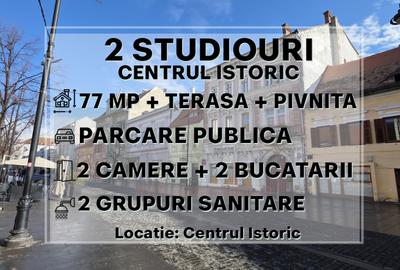 Apartament cu 2 camere decomandat, mobilat în Central