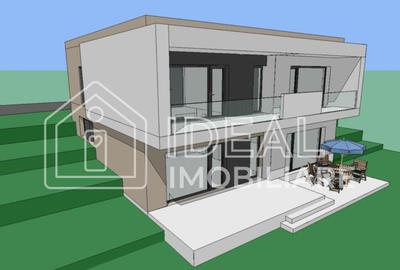 Casa Individuala moderna LA CHEIE cu 815 mp de teren, in Selimbar - 10