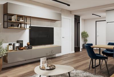 Apartament cu 2 camere decomandat în Pipera