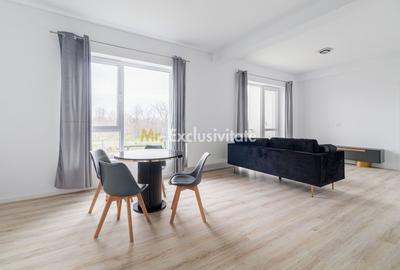 Apartament cu 3 camere semidecomandat, mobilat în 1 Decembrie