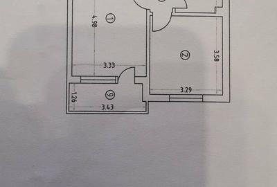 Sat Vacanta ,3 camere decomandat, Bloc stradal, 65mp, Centrala termica - 7