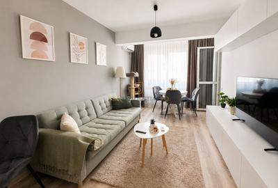 Apartament cu 2 camere decomandat, mobilat în Central