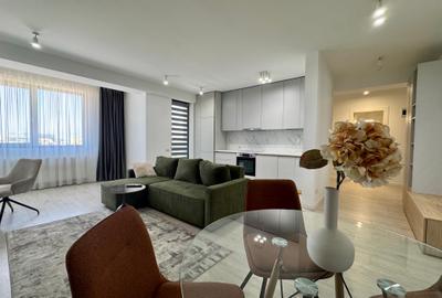 Apartament cu 2 camere decomandat, mobilat în Pipera
