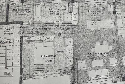 Apartament de vanzare cu gradina ap 60 Gradina 60 - 14