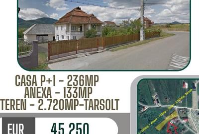 Casă individuală cu 5 camere în Târșolț