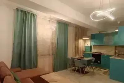 Apartament cu 3 camere semidecomandat, mobilat în Titan