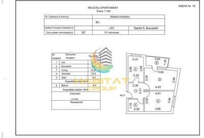 Apartament 2 Camere Decomandat 49.8Mp Bloc Nou Sector 5 - 2