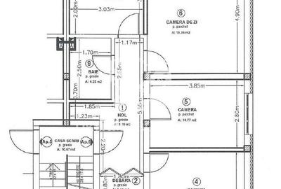 Apartament 3 camere la cheie, 2 bai, balcon, parcare, zona Sannicoara - 13