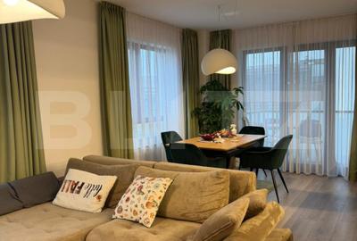 Apartament cu 2 camere semidecomandat, mobilat în Iris