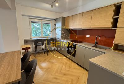 Apartament cu 3 camere decomandat, mobilat în Dorobanți