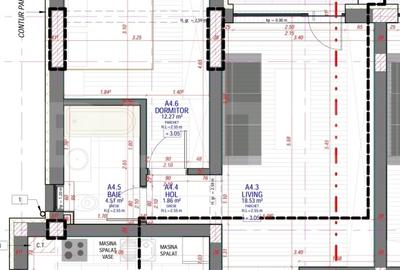 Apartament cu 2 camere decomandat în Mehala