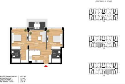 Apartament 3 Camere Pipera | Millo 8 | Modern, gradina & terasa | Investitie - 5