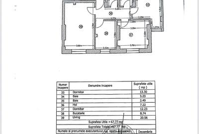 Apartament cu 3 camere+boxa, Otopeni - 11