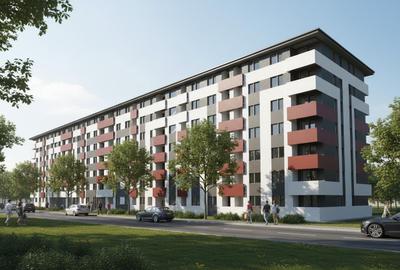 Apartament cu 2 camere decomandat în Chiajna