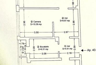 COMISION 0% Apartament de vanzare cu 3 camere, 67 mp utili, Zona Cetatii - 14