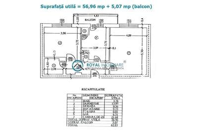 Royal Imobiliare - Vanzare apartament 2 camere zona Ultracentral - 16