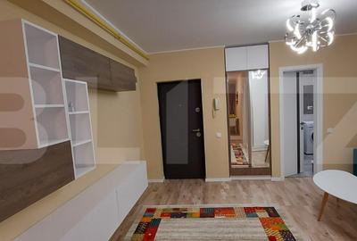 Apartament cu 2 camere semidecomandat, mobilat în Florești