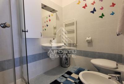 Apartament cu 3 camere,2 bai,mobilat,etaj 1,Dumbravita Kaufland - 16