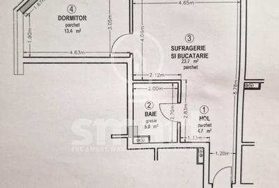 Apartament 2 camere  Calea Baciului  Parcare subterană  Bloc nou - 9