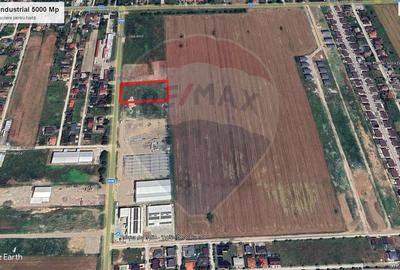 Teren 5.000mp Balotesti cu autorizatie hala - 8